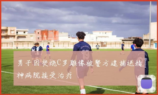 男子因焚烧C罗雕像被警方逮捕送精神病院接受治疗
